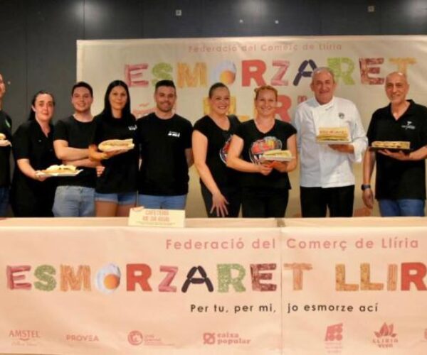Llíria presenta la tercera edició de la campanya del “*Esmorzaret *Llirià”
